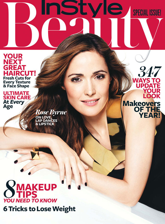 Rose Byrne, InStyle Beauty Magazine Cover Rose Byrne, InStyle Beauty Magazine Cover